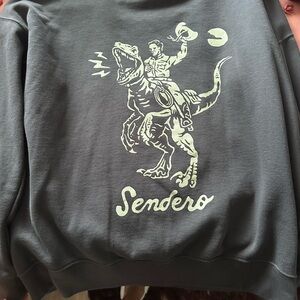 Gray Graphic Sweater